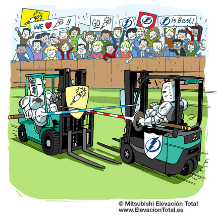 Carretillas eléctricas frente a carretillas a motor CI: continúa la batalla Carretillas eléctricas frente a carretillas a motor CI: continúa la batalla